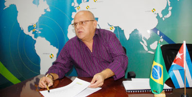 Hipólito Rocha Gaspar, director general de Apex Brasil