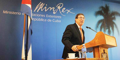 Ministro de Relaciones Exteriores, Bruno Rodríguez Parrilla