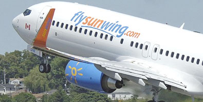 Compañía aérea canadiense Sunwing