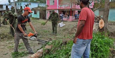 Provincias orientales se recuperan del huracán Matthew