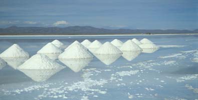 ndustria de litio en Uyuni, Bolivia