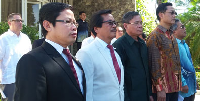 Embajadores representantes de la Asean en Cuba