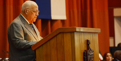 Ricardo Cabrisas, vicepresidente del Consejo de Ministros y titular de Economía y Planificación