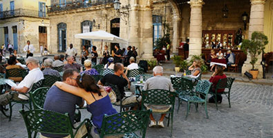 Turistas británicos en Cuba