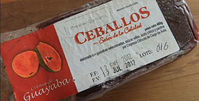 Barras de guayaba Ceballos