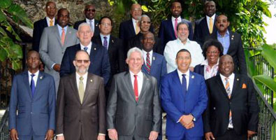 Jefes de gobierno de Caricom