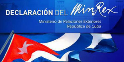 Declaración del Minrex