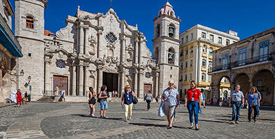 La Plaza de la Catedral de La Habana