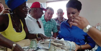 Vicepresidenta cubana chequea inversiones hidráulicas en Ciego de Ávila