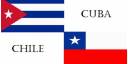 Bandera de Cuba y Chile