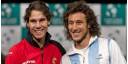Español Rafael Nadal y el argentino Juan Mónaco 