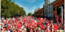 Protesta contra la reforma laboral