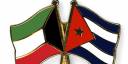 Bandera de Cuba y Kuwait