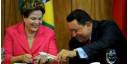 Dilma Rousseff  y  Hugo Chávez