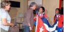 Recibimiento delegación paralímpica cubana