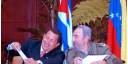 Hugo Rafael Chávez Frías y Fidel Castro Ruz