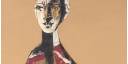 Pintura, Retrato de una dama, de Pablo Picasso 