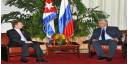 Díaz-Canel y  Sr. Serguei Eugenievich Naryshkin