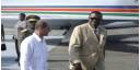 Llegada del Presidente de Namibia