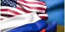 Bandera Estados Unidos y Rusia