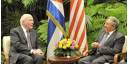 Intercambio entre Raúl Castro y Patrick Leahy