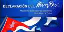 Declaración del Minrex