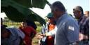Díaz-Canel comprueba recuperación de los daños del Huracán Michael en Isla de la Juventud