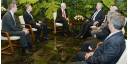 Miguel Díaz Canel y Lord David Triesman