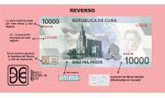 Nuevos billetes de 10 000 y 20 000 pesos circulan en Cuba