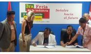 Firma Pescatun de Las Tunas contrato con inversión extrajera
