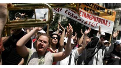 Crisis en Grecia y Gran Bretaña
