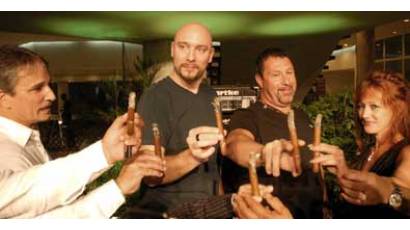 Fumadores del Habano Partagás