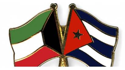 Bandera de Cuba y Kuwait