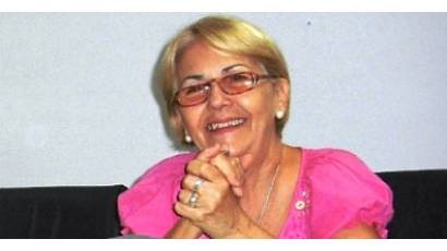 Mercy Correa, directora del Centro Nacional de Artesanía del Fondo Cubano de Bienes Culturales (FCBC)