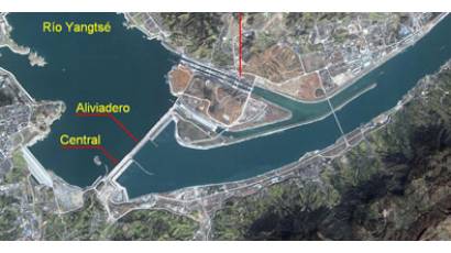 Las Tres Gargantas del río Yangtze 