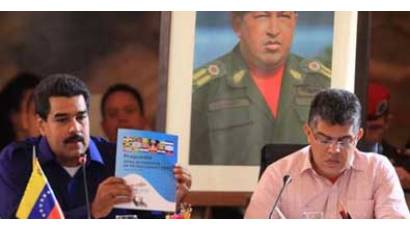 Nicolás Maduro y Elías Jaua