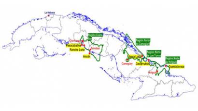 Zonas de desarrollo para nuevas inversiones del turismo