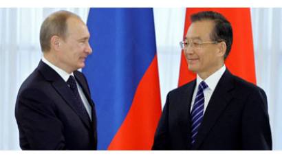 Presidentes Vladimir Putin y Xi Jinping