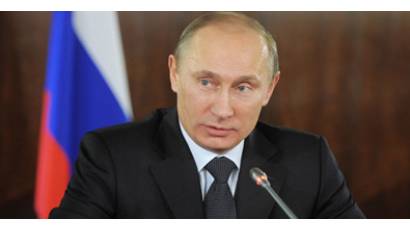 Vladimir Putin, Presidente ruso