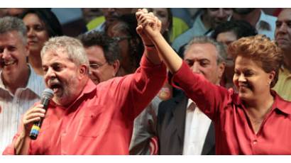Rousseff y Lula