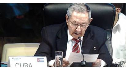 Inauguración de la V Cumbre Cuba-Caricom