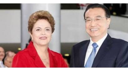 Dilma Rousseff y Li Keqiang