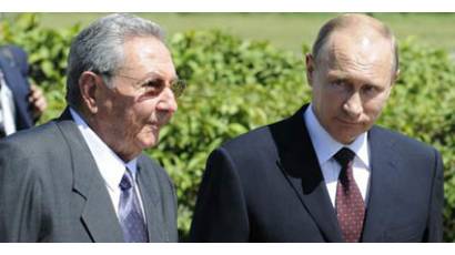 Raúl Castro en Rusia