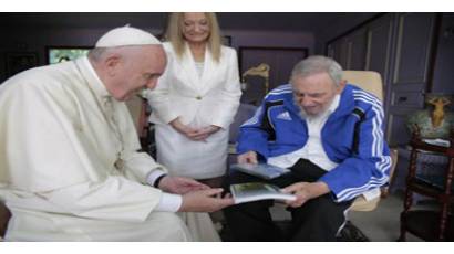 El Papa Francisco visitó a Fidel 