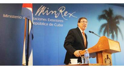 Ministro de Relaciones Exteriores, Bruno Rodríguez Parrilla