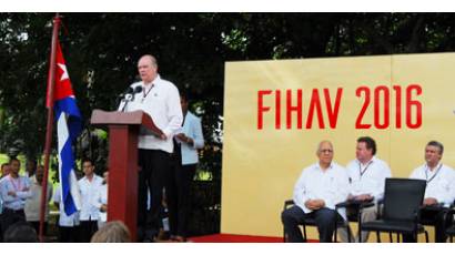 Inauguración de FIHAV2016