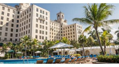 Piscina del Hotel Nacional de Cuba