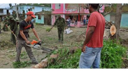 Provincias orientales se recuperan del huracán Matthew