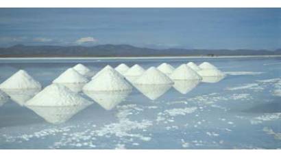 ndustria de litio en Uyuni, Bolivia