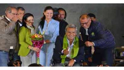 Lenín Moreno gana las elecciones presidenciales en Ecuador